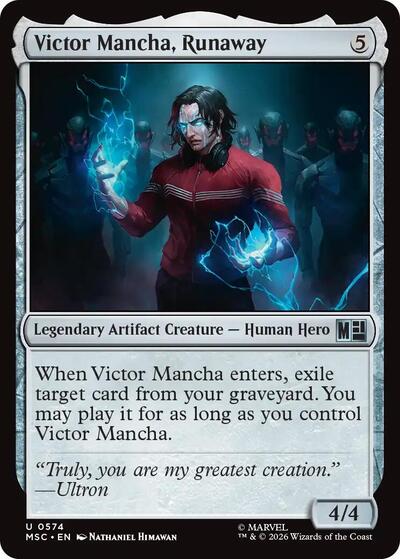 Victor Mancha, Runaway (Commander: Marvel Super Heroes) Near Mint Foil