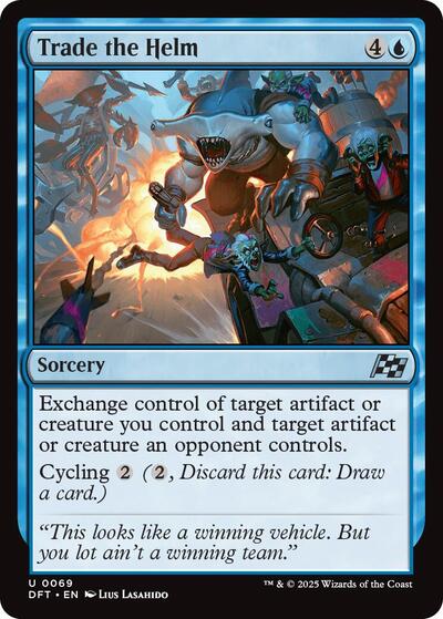 Trade the Helm (Aetherdrift) Near Mint Foil