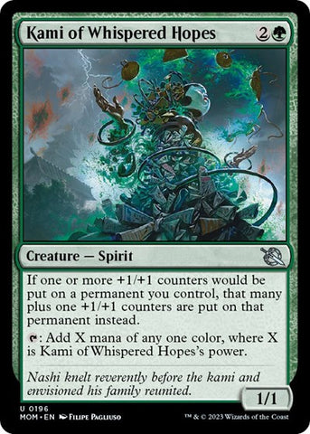 Kami of Whispered Hopes (March of the Machine) Near Mint Foil