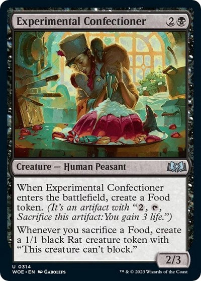 Experimental Confectioner (Wilds of Eldraine) Near Mint Foil