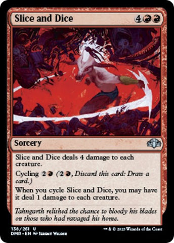 Slice and Dice (Dominaria Remastered) Near Mint Foil