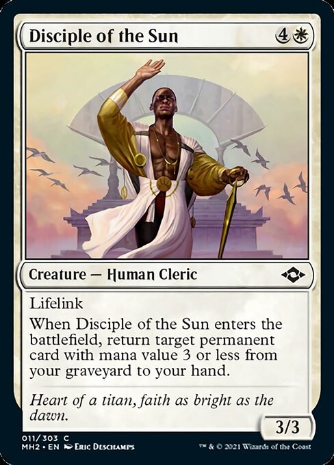 Disciple of the Sun (Modern Horizons 2) Near Mint Foil