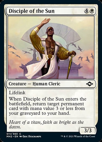 Disciple of the Sun (Modern Horizons 2) Near Mint Foil