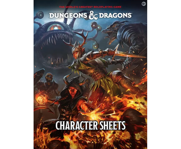 Dungeons and Dragons 2024 Character Sheets