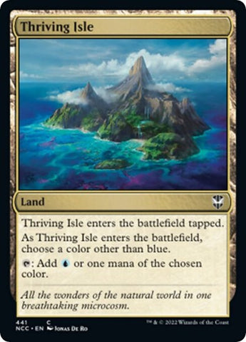 Thriving Isle (Commander: Streets of New Capenna) Near Mint