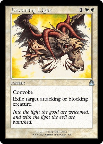 Devouring Light (Retro Frame) (Ravnica Remastered) Near Mint