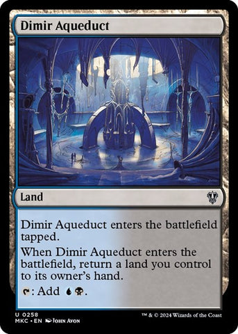 Dimir Aqueduct (Commander: Murders at Karlov Manor) Near Mint
