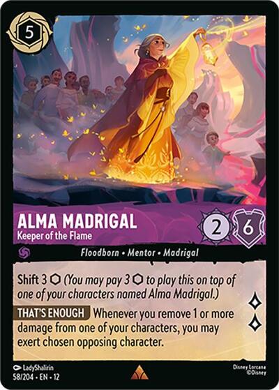 Alma Madrigal - Keeper of the Flame (Wilds Unknown) Near Mint