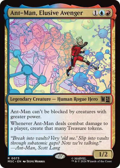 Ant-Man, Elusive Avenger (Commander: Marvel Super Heroes) Near Mint