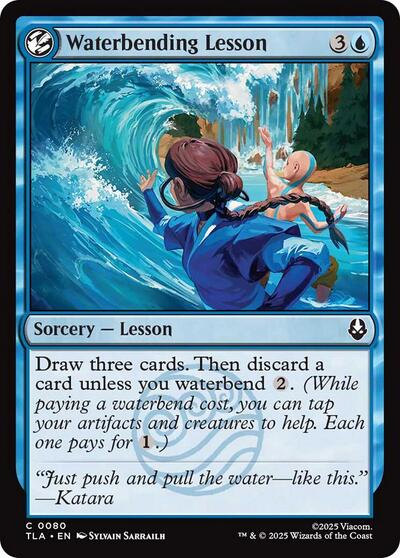 Waterbending Lesson (Avatar: The Last Airbender) Near Mint