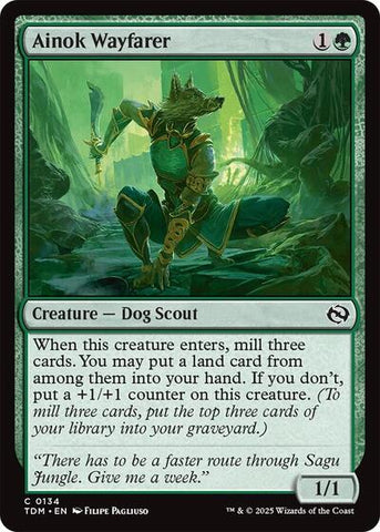 Ainok Wayfarer (Tarkir: Dragonstorm) Near Mint
