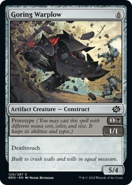 Goring Warplow (The Brothers' War) Near Mint Foil