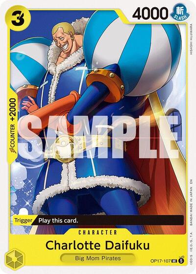 Charlotte Daifuku (The World's Strongest Warriors) Near Mint