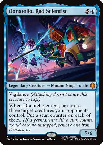 Donatello, Rad Scientist (Commander: Teenage Mutant Ninja Turtles) Near Mint