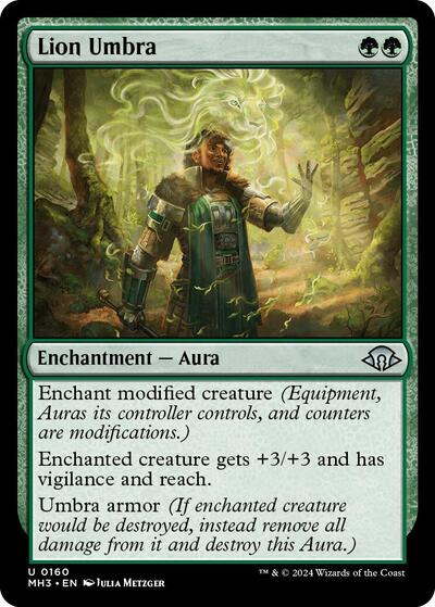 Lion Umbra (Modern Horizons 3) Near Mint Foil