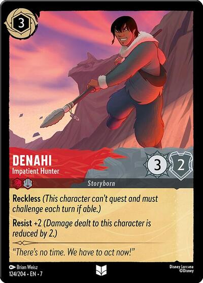 Denahi - Impatient Hunter (Archazia's Island) Near Mint