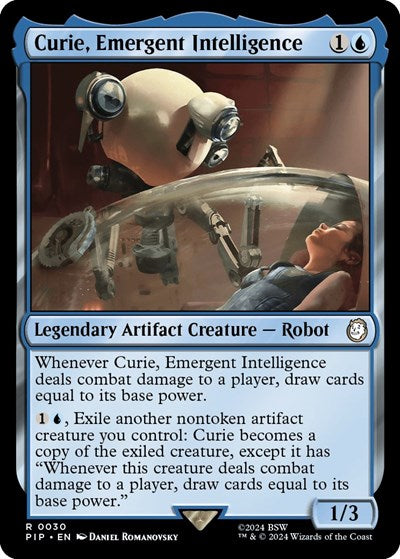 Curie, Emergent Intelligence (Universes Beyond: Fallout) Near Mint