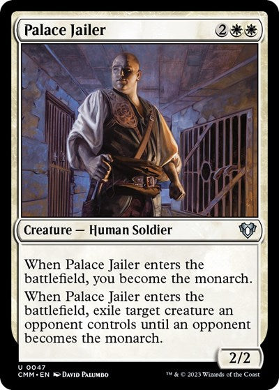 Palace Jailer (Commander Masters) Near Mint