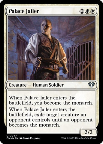 Palace Jailer (Commander Masters) Near Mint