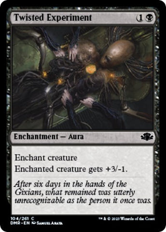 Twisted Experiment (Dominaria Remastered) Near Mint Foil