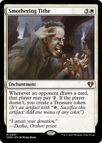 Smothering Tithe (Commander Masters) Near Mint