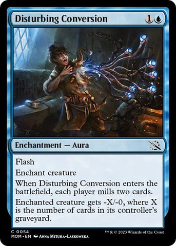 Disturbing Conversion (March of the Machine) Near Mint Foil