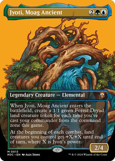 Jyoti, Moag Ancient (Borderless) (Commander: Modern Horizons 3) Near Mint
