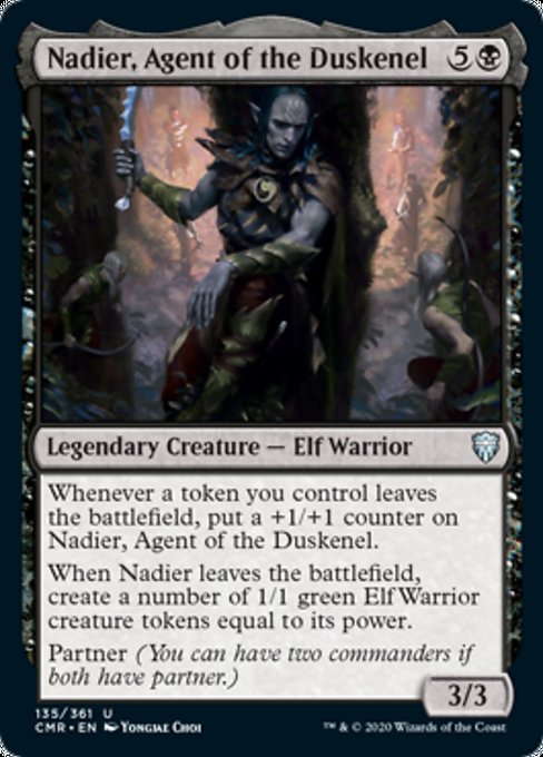 Nadier, Agent of the Duskenel (Commander Legends) Near Mint Foil