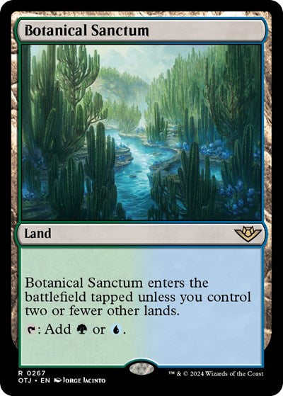 Botanical Sanctum (Outlaws of Thunder Junction) Near Mint