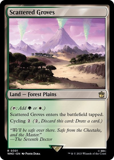 Scattered Groves (Universes Beyond: Doctor Who) Near Mint