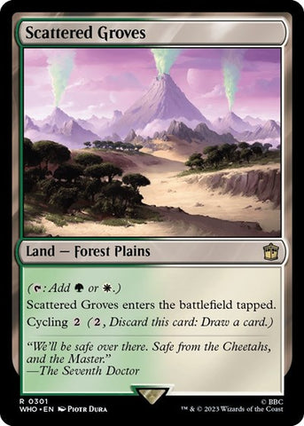 Scattered Groves (Universes Beyond: Doctor Who) Near Mint