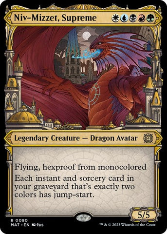Niv-Mizzet, Supreme (Showcase) (March of the Machine: The Aftermath) Near Mint