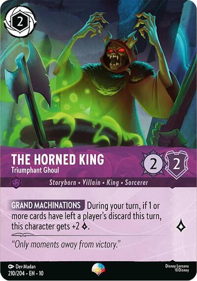 The Horned King - Triumphant Ghoul (Epic) (Whispers in the Well) Near Mint Holofoil