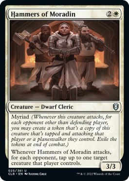 Hammers of Moradin (Commander Legends: Battle for Baldur's Gate) Near Mint Foil