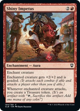 Shiny Impetus (Commander Legends: Battle for Baldur's Gate) Near Mint Foil