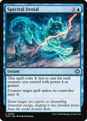 Spectral Denial (Tarkir: Dragonstorm) Near Mint