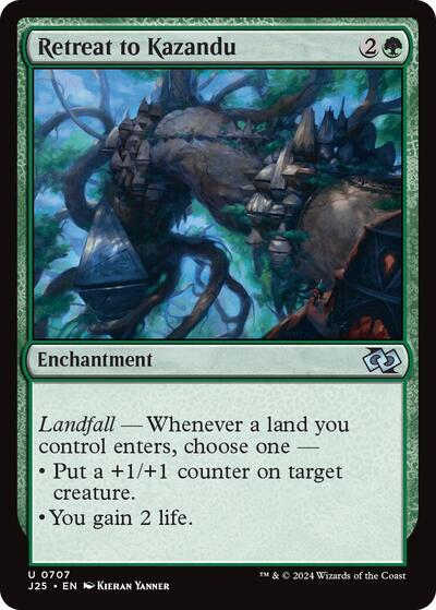 Retreat to Kazandu (Foundations Jumpstart) Near Mint