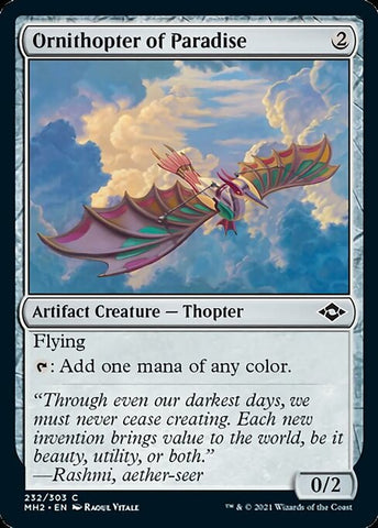 Ornithopter of Paradise (Modern Horizons 2) Near Mint