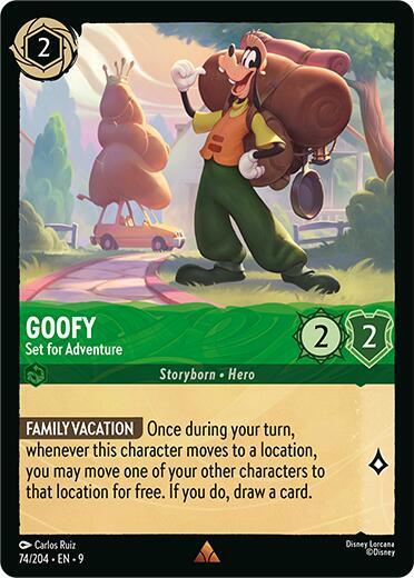 Goofy - Set for Adventure (Fabled) Near Mint