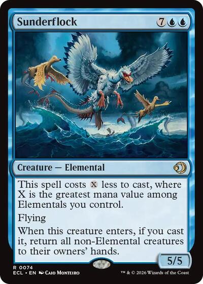 Sunderflock (Lorwyn Eclipsed) Near Mint