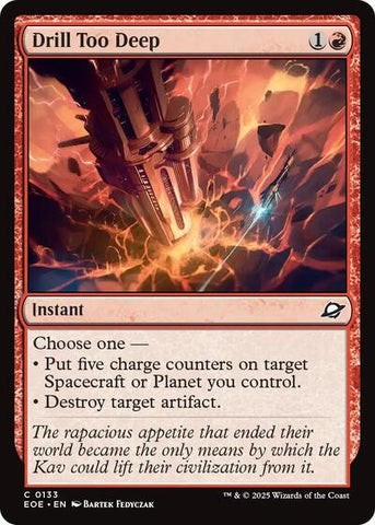 Drill Too Deep (Edge of Eternities) Near Mint