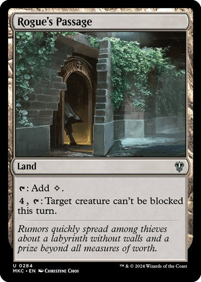 Rogue's Passage (Commander: Murders at Karlov Manor) Near Mint