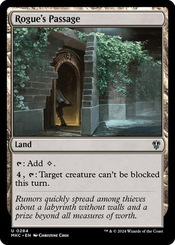 Rogue's Passage (Commander: Murders at Karlov Manor) Near Mint