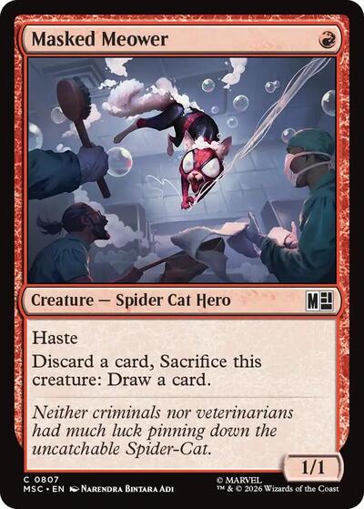 Masked Meower (Commander: Marvel Super Heroes) Near Mint