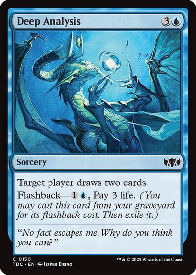 Deep Analysis (Commander: Tarkir: Dragonstorm) Near Mint