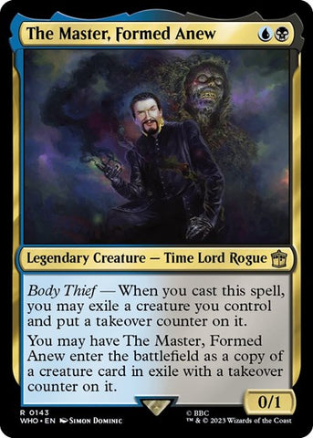 The Master, Formed Anew (Universes Beyond: Doctor Who) Near Mint