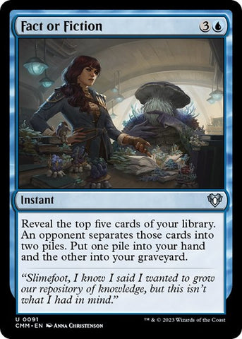 Fact or Fiction (Commander Masters) Near Mint Foil