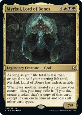 Myrkul, Lord of Bones (Commander Legends: Battle for Baldur's Gate) Near Mint Foil