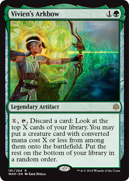 Vivien's Arkbow (War of the Spark) Near Mint