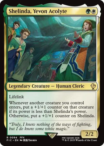 Shelinda, Yevon Acolyte (Commander: FINAL FANTASY) Near Mint